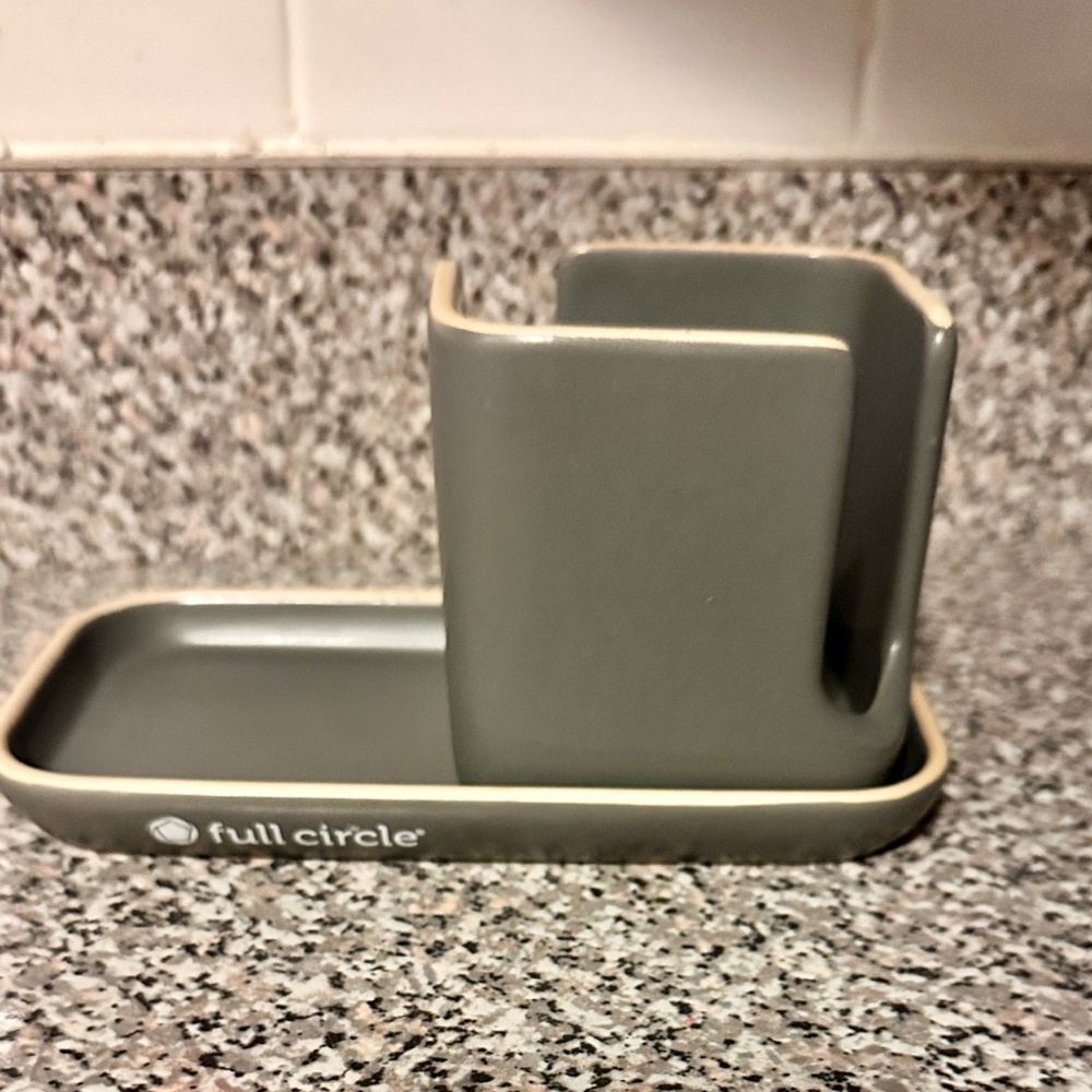 Full Circle Ceramic Sink Caddy